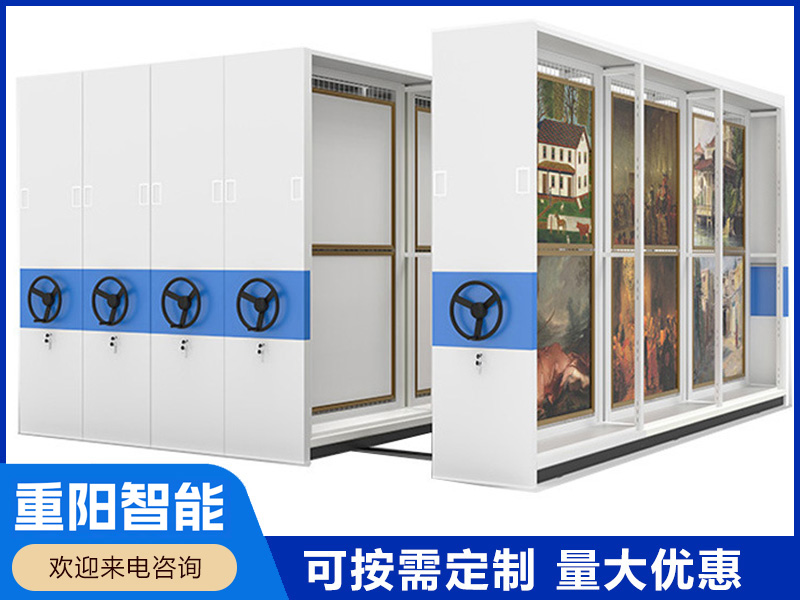 滨州手动油画密集架