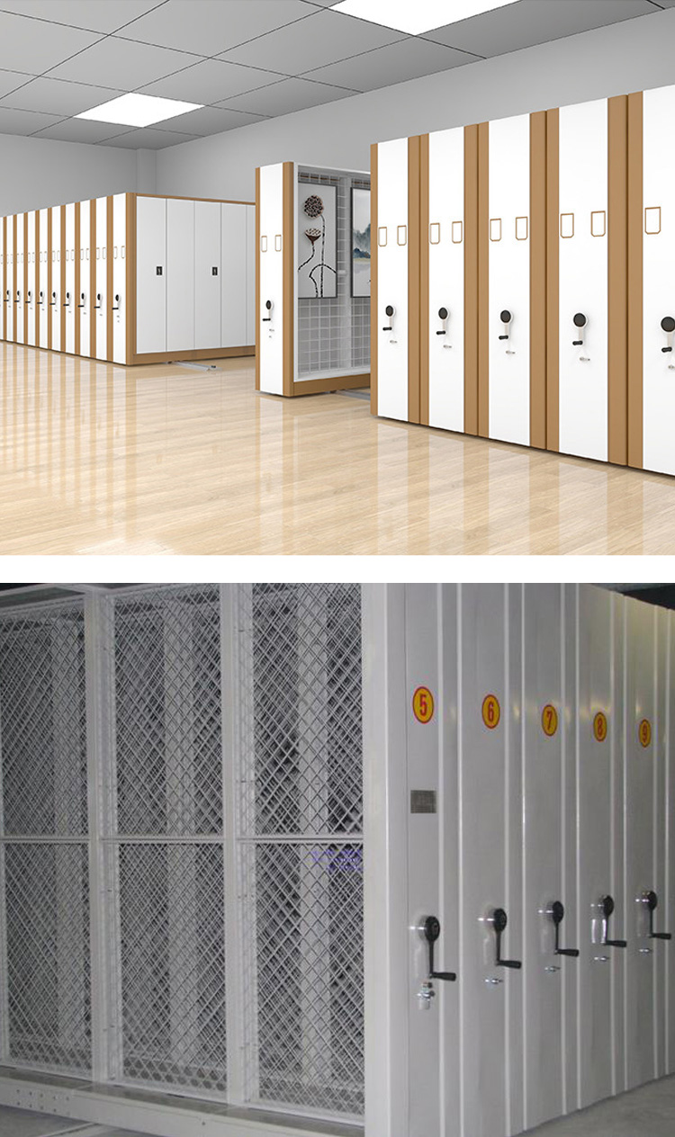 手动油画密集架