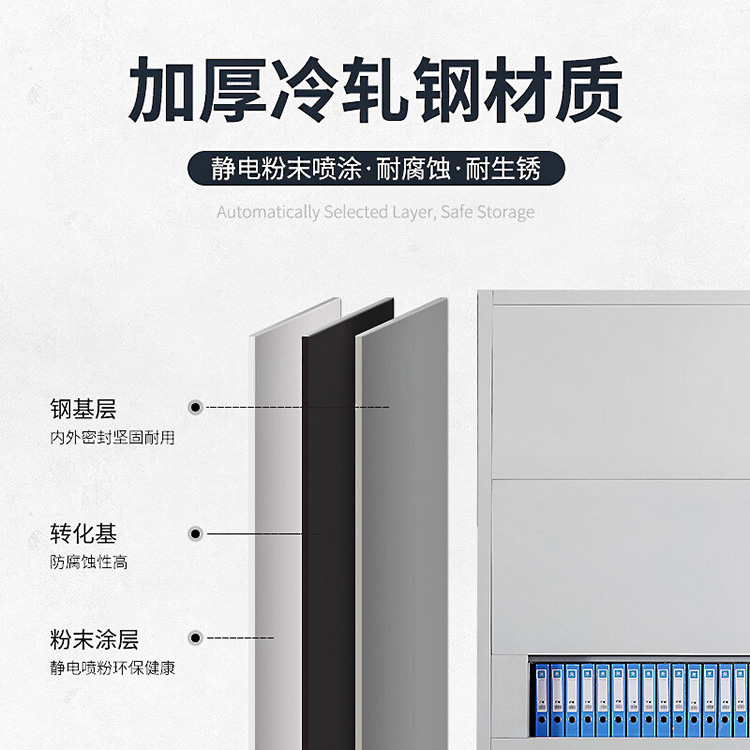 智能档案选层回转柜